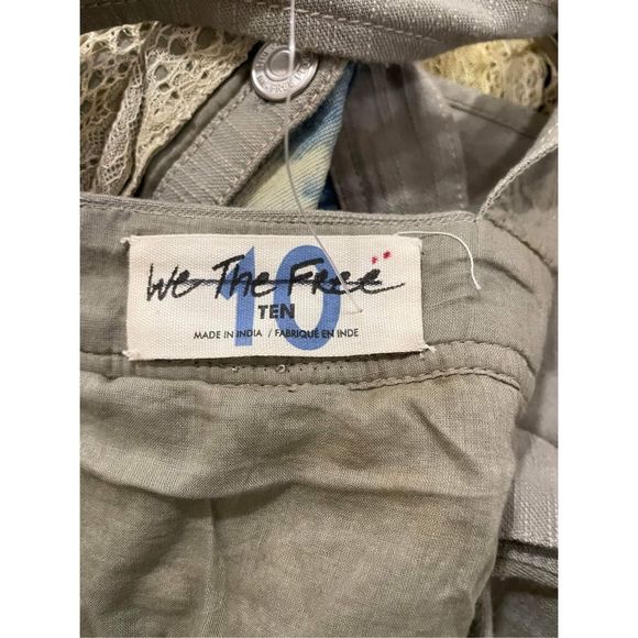 Free People Love Tattered Skirtall Size 10 - Picture 9 of 9